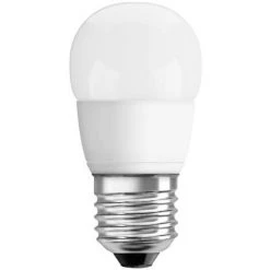 Osram Tropfenlampe LED Star CLAS P40 - 5,5 Watt, Matt, E27, Warmweiß