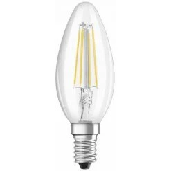 Osram LED STAR FILAMENT Kerze Mit 2,5 Watt, E27, Klar, Warmweiß