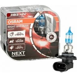 2er Set OSRAM Nightbreaker Laser HB3 9005NL +150% 12V 60W