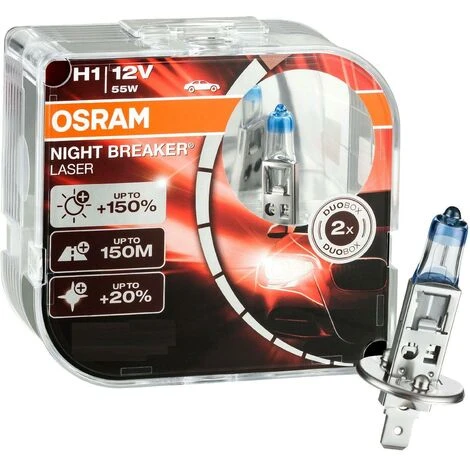 2er Set OSRAM H1 Night Breaker Laser +150% 64150NL 12V 55W 5 2er Set OSRAM H1 Night Breaker Laser +150% 64150NL 12V 55W – Bild 5