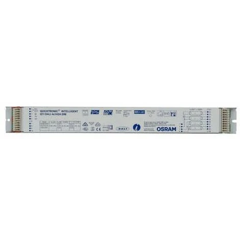 Vorschaltgerät EVG QTI Dali 4x T5 Leuchtstofflampen 14 Oder 24 Watt Dimmbar Quicktronic Intelligent - Osram 1 Vorschaltgerät EVG QTI Dali 4x T5 Leuchtstofflampen 14 Oder 24 Watt Dimmbar Quicktronic Intelligent - Osram