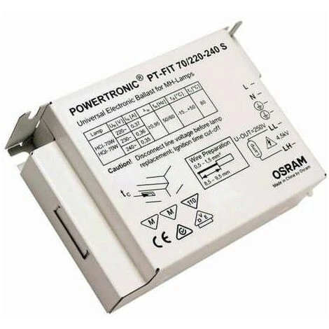 PT-FIT EVG HCI CDM 70 Watt Einbaugerät - Osram 2 PT-FIT EVG HCI CDM 70 Watt Einbaugerät - Osram – Bild 2