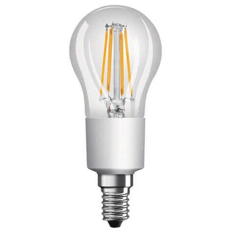 LED Tropfenlampe Parathom Filament Advanced Classic P CLP40 Klar 4,5 Watt E14 2700 Kelvin - Osram 1 LED Tropfenlampe Parathom Filament Advanced Classic P CLP40 Klar 4,5 Watt E14 2700 Kelvin - Osram