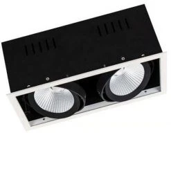 Osram - LED Downlight Multi 2x Schwenkbar 2*30 Watt 840 Neutralweiss 4000 Kelvin