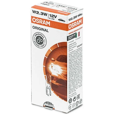 Osram Original Line 2723 W2,3W 12V Autolampe (10 St.) 2 Osram Original Line 2723 W2,3W 12V Autolampe (10 St.) – Bild 2