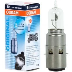 Osram Original Line 12V Motorradlampe S1 64326 Einzelbox