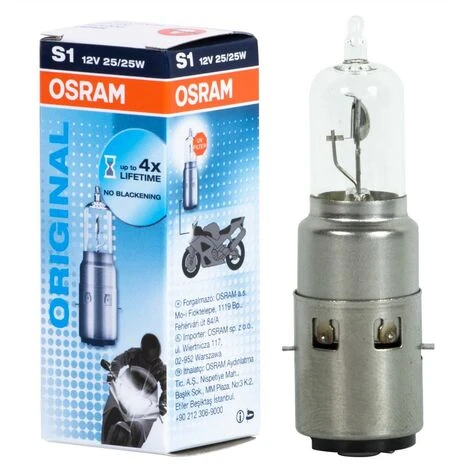 Osram Original Line 12V Motorradlampe S1 64326 Einzelbox 2 Osram Original Line 12V Motorradlampe S1 64326 Einzelbox – Bild 2