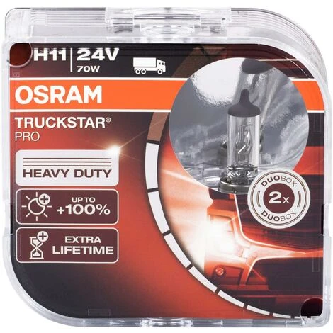 Osram Truckstar Pro H11 64216TSP-HCB 24V Duobox LKW 1 Osram Truckstar Pro H11 64216TSP-HCB 24V Duobox LKW