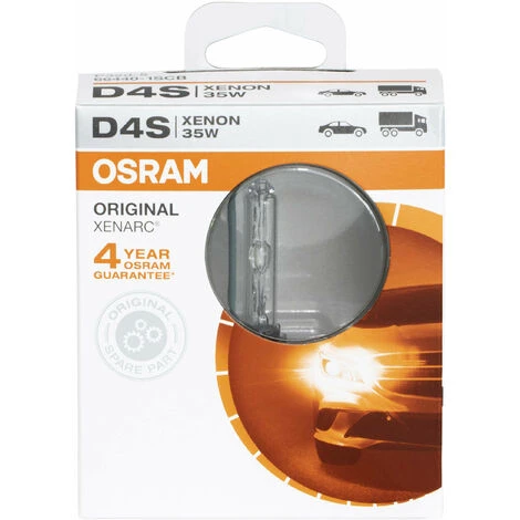 OSRAM XENARC ORIGINAL D4S HID Xenon-Brenner, OEM, 66440-1SCB, Softcover Box (1 Lampe) 1 OSRAM XENARC ORIGINAL D4S HID Xenon-Brenner, OEM, 66440-1SCB, Softcover Box (1 Lampe)