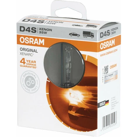 OSRAM XENARC ORIGINAL D4S HID Xenon-Brenner, OEM, 66440-1SCB, Softcover Box (1 Lampe) 2 OSRAM XENARC ORIGINAL D4S HID Xenon-Brenner, OEM, 66440-1SCB, Softcover Box (1 Lampe) – Bild 2