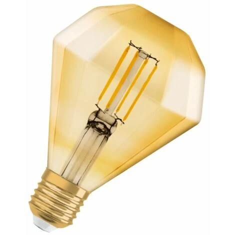 Osram LED Leuchtmittel Diamant Vintage 1906 E27 4,5W, Warmweiß, Amber 0773705791 04058075091955 Led Osram LED 1 Osram LED Leuchtmittel Diamant Vintage 1906 E27 4,5W, Warmweiß, Amber 0773705791 04058075091955 Led Osram LED