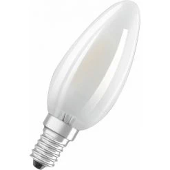 Osram LED Leuchtmittel Retrofit Classic B E14 1,5 W, Warmweiß, Weiß Matt Osram Classic Led 0773706594 Led