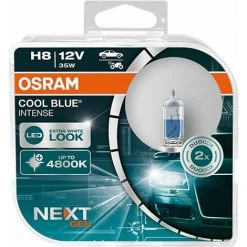 OSRAM Cool Blue Intense H8 Next Gen PGJ19-1 64212CBN 12V 35W Duo Set