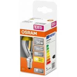 Osram LED Kopfspiegellampe Gold Filament Tropfenform 4 Watt E14 827 Warmweiß Extra -OSRAM Shop 58065403 3