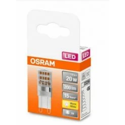 Osram LED Stiftsockellampe Pin G9 1,9W, Warmweiß, Klar Led Pin 0773706371 Pin 4058075432307 07737011610322 Star