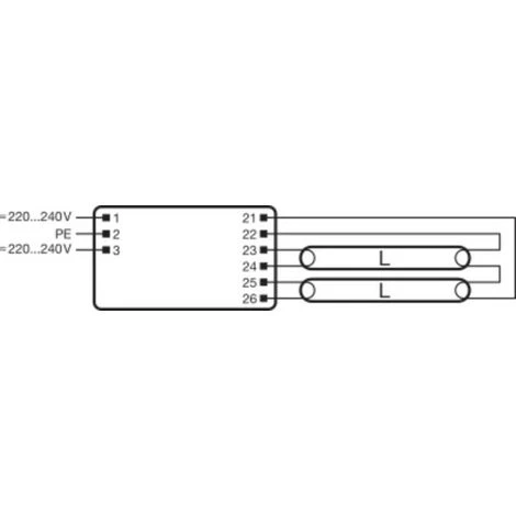 OSRAM BETRIEBSGERÄTE Elektronischer Trafo QTP-OPTIMAL 2x18-40 3 OSRAM BETRIEBSGERÄTE Elektronischer Trafo QTP-OPTIMAL 2x18-40 – Bild 3