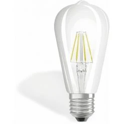 Osram LED-Lampe RETROFIT, E27, EEK: A++, 4 W, 470 Lm, 2700 K, ST64